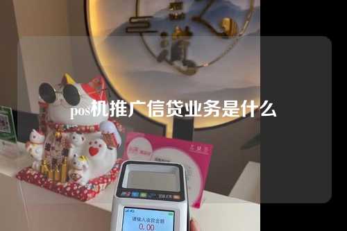 pos机推广信贷业务是什么（pos机推广信贷业务是什么意思）