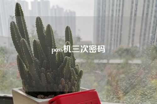 poss机三次密码（pos机三次密码错误怎么办）