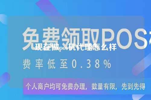 现在做pos机代理怎么样（现在做pos机代理怎么样啊）