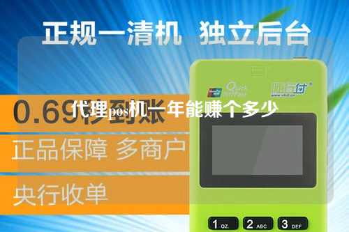 代理pos机一年能赚个多少（代理pos机一年能赚个多少钱）