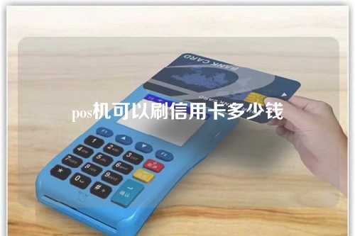 pos机可以刷信用卡多少钱（pos机可以刷信用卡多少钱一次）