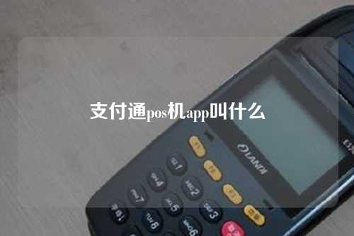 支付通pos机app叫什么