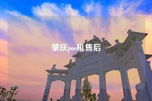 肇庆pos机售后（广东pos机 代理）