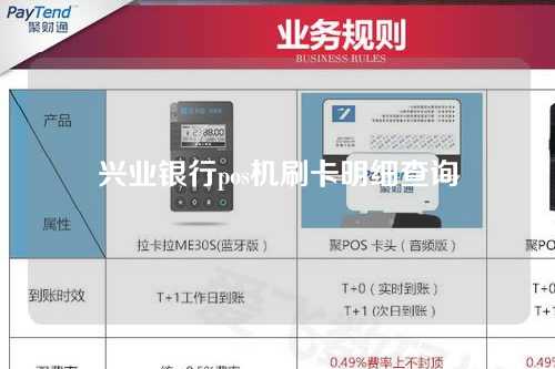 兴业银行pos机刷卡明细查询（兴业银行pos机刷卡明细查询不到）